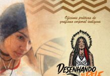 Agende: oficinas do projeto “Desenhando na Pele – Grafismo Corporal Indígena” no Parque das Tribos