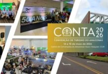 CONTA 2026 coloca o Amazonas no centro das principais tendências do turismo brasileiro