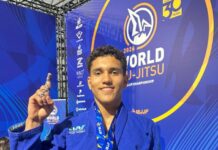 Com bronze, jovem atleta de Manaus encerra Mundial de Jiu-Jitsu nos EUA em alta